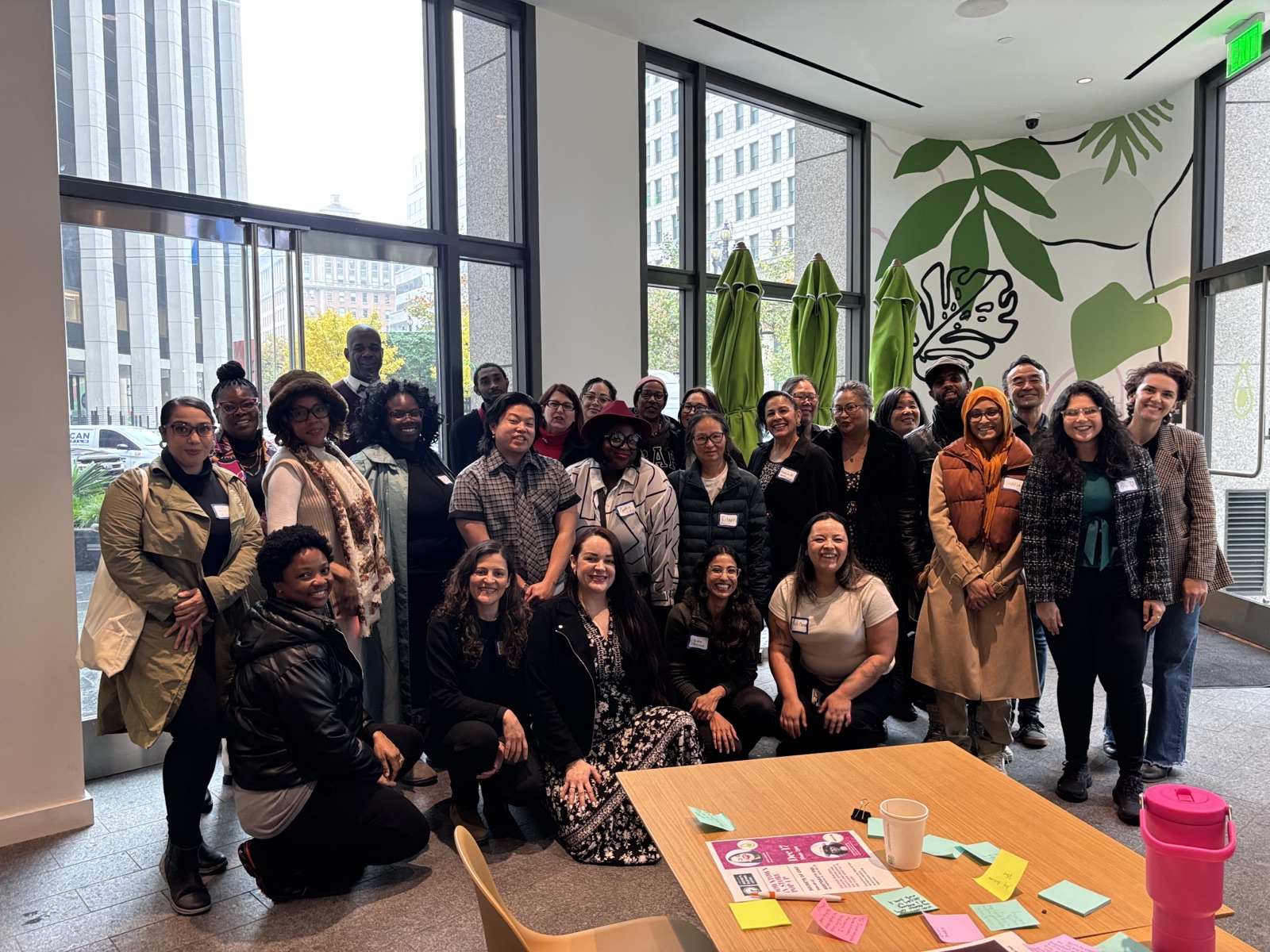 Nati Méndez with a Renaissance Entrepreneurship Center cohort